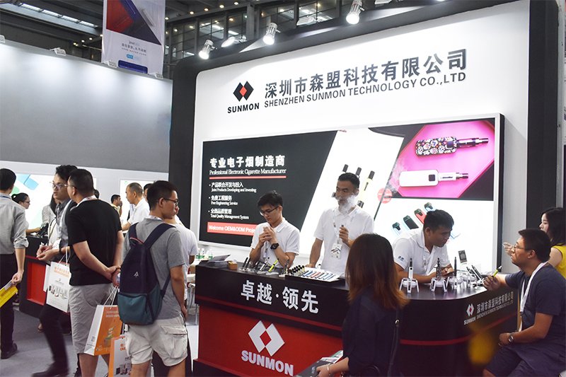  森盟科技参加2019中国（深圳）国际电子烟展